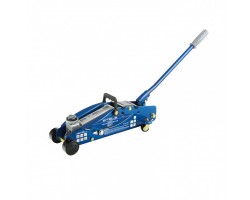 Домкрат гидравлический подкатной с фиксатором, 2.5 т, Safety Pin, 140-385 мм, в кейсе Stels-foto4