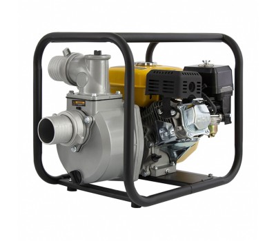 Мотопомпа бензиновая для чистой воды PX-80, 7 л.с, 3, 1000 л/мин, глубина 8 м, напор 30 м Denzel