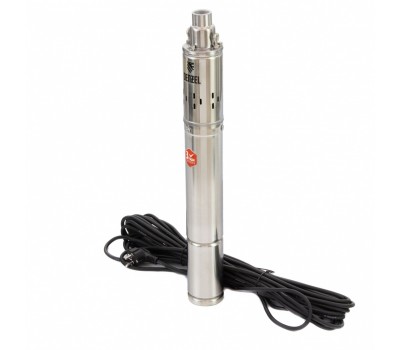 Скважинный насос DWS-3-75, винтовой, диаметр 3, 500 Вт, 1600 л/ч, напор 75 м Denzel