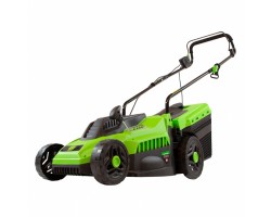 Газонокосилка электрическая L1500, 1500 Вт, ширина 33 см, 5 уровней, пластиковый травосборник 35 л Сибртех-foto2