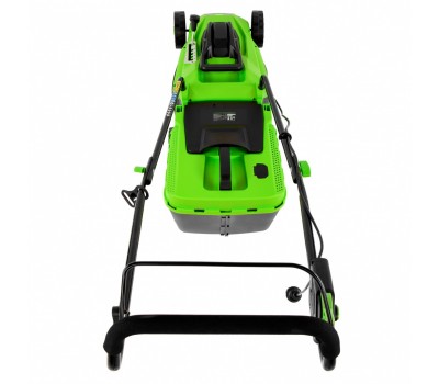 Газонокосилка электрическая L1500, 1500 Вт, ширина 33 см, 5 уровней, пластиковый травосборник 35 л Сибртех