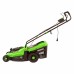 Газонокосилка электрическая L1500, 1500 Вт, ширина 33 см, 5 уровней, пластиковый травосборник 35 л Сибртех