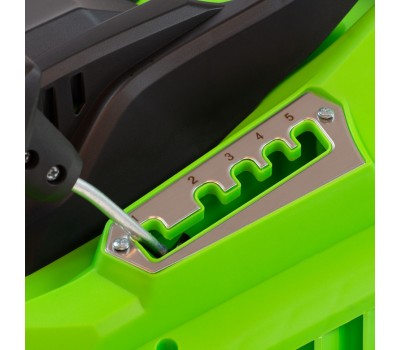 Газонокосилка электрическая L1500, 1500 Вт, ширина 33 см, 5 уровней, пластиковый травосборник 35 л Сибртех