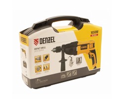 Дрель ударная ID-1050-2, 1050 Вт, 0-3000/0-1100 об/мин, 0-48000/0-17600 уд/мин, 2 скорости Denzel-foto8