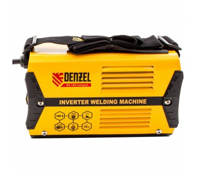 Аппарат инверторный дуговой сварки DS-180 Compact, 180 А, ПВ 70%, диаметр электрода 1.6-4 мм Denzel