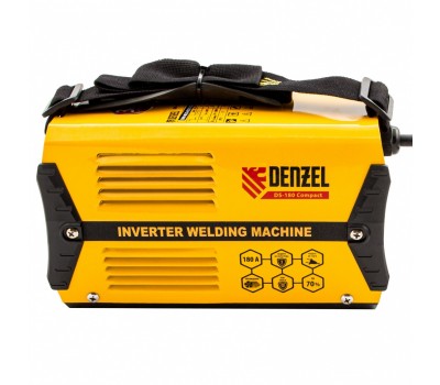 Аппарат инверторный дуговой сварки DS-180 Compact, 180 А, ПВ 70%, диаметр электрода 1.6-4 мм Denzel