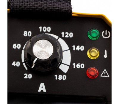 Аппарат инверторный дуговой сварки DS-180 Compact, 180 А, ПВ 70%, диаметр электрода 1.6-4 мм Denzel