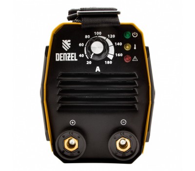 Аппарат инверторный дуговой сварки DS-180 Compact, 180 А, ПВ 70%, диаметр электрода 1.6-4 мм Denzel