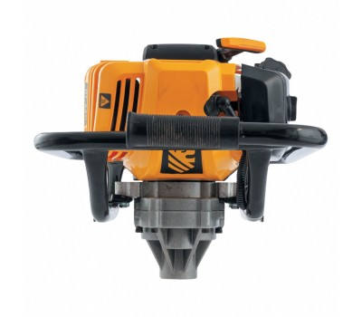 Мотобур DX-52, объём двигателя 52 см3, соединение 20 мм, без шнека Denzel