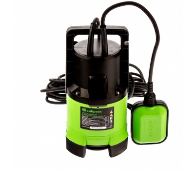 Дренажный насос для грязной воды СДН650-35, 650 Вт, напор 8 м, 11000 л/ч Сибртех