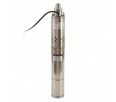 Скважинный насос DWS-4-150, винтовой, диаметр 4, 1300 Вт, 2000 л/ч, напор 150 м Denzel