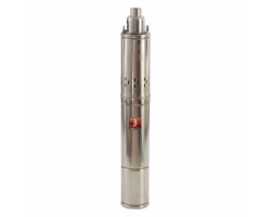 Скважинный насос DWS-4-150, винтовой, диаметр 4, 1300 Вт, 2000 л/ч, напор 150 м Denzel