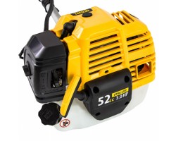 Триммер бензиновый DT 52, 52 см3, 3 л. с, неразъемная штанга, состоит из 2 частей Denzel-foto6