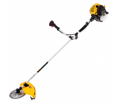 Триммер бензиновый DT 52, 52 см3, 3 л. с, неразъемная штанга, состоит из 2 частей Denzel