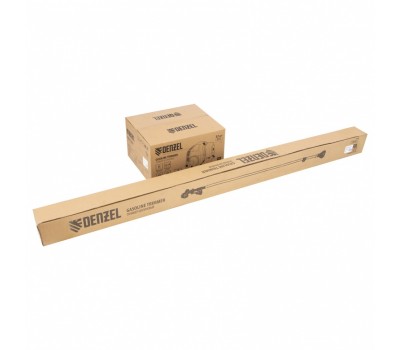 Триммер бензиновый DT 52, 52 см3, 3 л. с, неразъемная штанга, состоит из 2 частей Denzel