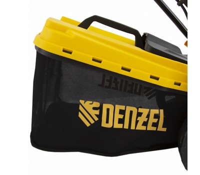 Газонокосилка электрическая GM-2000, 2000 Вт, ширина 43 см, 6 уровней, травосборник 45 л. Denzel