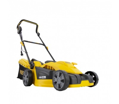 Газонокосилка электрическая GM-2000, 2000 Вт, ширина 43 см, 6 уровней, травосборник 45 л. Denzel