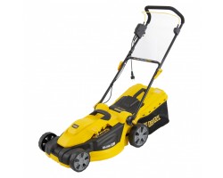 Газонокосилка электрическая GM-2000, 2000 Вт, ширина 43 см, 6 уровней, травосборник 45 л. Denzel