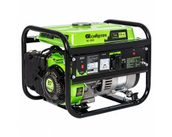 Генератор бензиновый БС-1200, 1 кВт, 230 В, четырехтактный, 5.5 л, ручной стартер Сибртех