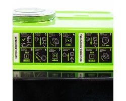 Генератор бензиновый БС-1200, 1 кВт, 230 В, четырехтактный, 5.5 л, ручной стартер Сибртех-foto20