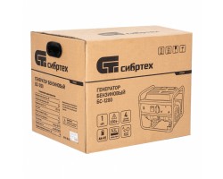 Генератор бензиновый БС-1200, 1 кВт, 230 В, четырехтактный, 5.5 л, ручной стартер Сибртех-foto16