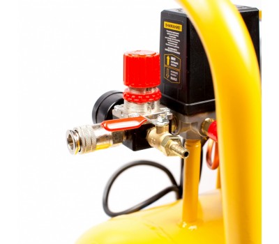 Компрессор воздушный BCI2300/50, ременный привод, 2.3 кВт, 50 литров, 400 л/мин Denzel