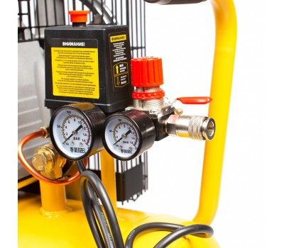 Компрессор воздушный BCI2300/50, ременный привод, 2.3 кВт, 50 литров, 400 л/мин Denzel