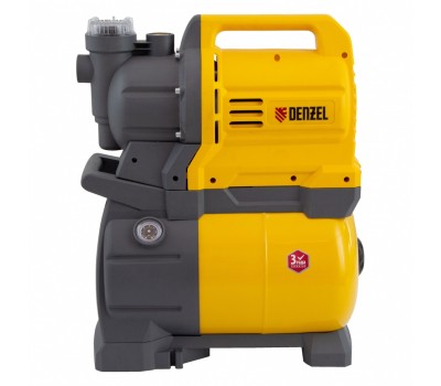 Насосная станция PSХ1300, Х-Pro, 1300 Вт, 4500 л/ч, ресивер 24 л, подъем 48 м Denzel