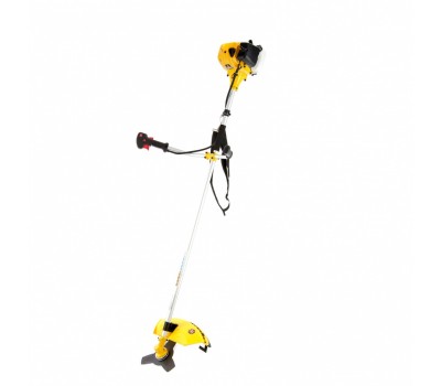 Триммер бензиновый DT 33, 33 см3, 1.8 л. с, неразъемная штанга, состоит из 2 частей Denzel