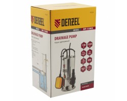 Дренажный насос DP1100X, 1100 Вт, подъем 11 м, 15500 л/ч Denzel-foto7