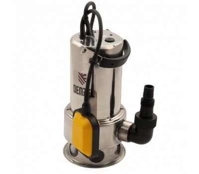 Дренажный насос DP1100X, 1100 Вт, подъем 11 м, 15500 л/ч Denzel