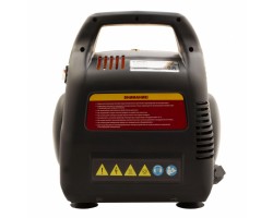 Компрессор воздушный безмасляный РС 1/6-180,1, 1 кВт, 180 л/мин, 6 л Denzel-foto4