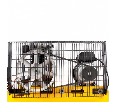 Компрессор воздушный BCI2300/100, ременный привод, 2.3 кВт, 100 литров, 400 л/мин Denzel