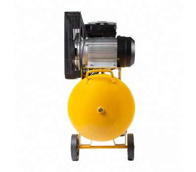 Компрессор воздушный BCI2300/100, ременный привод, 2.3 кВт, 100 литров, 400 л/мин Denzel