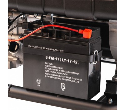 Генератор бензиновый PS 28, 2.8 кВт, 230 В, 15 л, ручной стартер Denzel