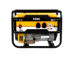 Генератор бензиновый PS 28, 2.8 кВт, 230 В, 15 л, ручной стартер Denzel-foto3