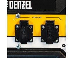 Генератор бензиновый PS 28, 2.8 кВт, 230 В, 15 л, ручной стартер Denzel-foto15