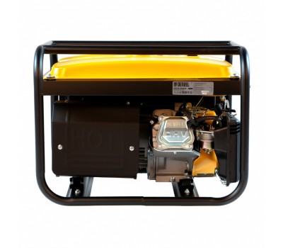 Генератор бензиновый PS 28, 2.8 кВт, 230 В, 15 л, ручной стартер Denzel