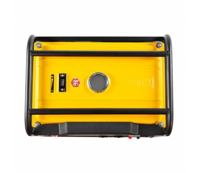 Генератор бензиновый PS 28, 2.8 кВт, 230 В, 15 л, ручной стартер Denzel