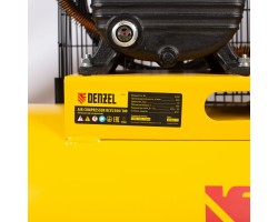 Компрессор воздушный BCV2300/100, ременный привод, 2.3 кВт, 100 литров, 440 л/мин Denzel-foto9