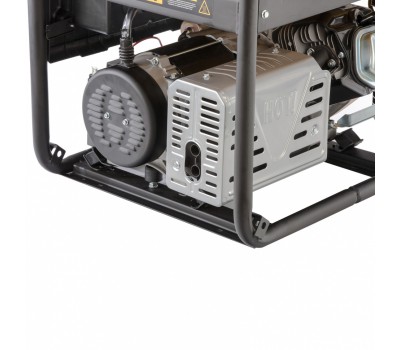 Генератор бензиновый PS 90 EA, 9.0 кВт, 230В, 25 л, коннектор автоматики, электростартер Denzel