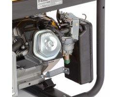 Генератор бензиновый PS 90 EA, 9.0 кВт, 230В, 25 л, коннектор автоматики, электростартер Denzel-foto8