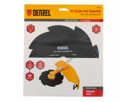 Диск для триммера, 230 х 25.4 мм, толщина 1.6 мм, 8 лезвий Denzel-foto2