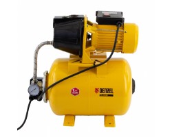 Насосная станция PS1100С, 1100 Вт, 4500 л/ч, ресивер 24 л, подъем 46 м, чугун Denzel-foto5