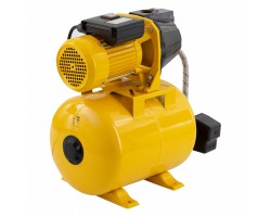 Насосная станция PS1100С, 1100 Вт, 4500 л/ч, ресивер 24 л, подъем 46 м, чугун Denzel-foto2