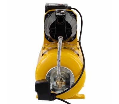 Насосная станция PS1100С, 1100 Вт, 4500 л/ч, ресивер 24 л, подъем 46 м, чугун Denzel