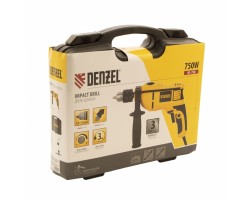 Дрель ударная ID-750, 750 Вт, 0-3000 об/мин, 48000 уд/мин Denzel-foto7