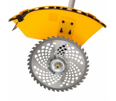 Триммер бензиновый DT 43, 43 см3, 2.5 л. с, неразъемная штанга, состоит из 2 частей Denzel