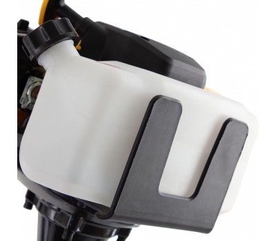 Триммер бензиновый DT 43, 43 см3, 2.5 л. с, неразъемная штанга, состоит из 2 частей Denzel