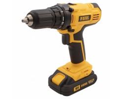 Дрель-шуруповерт аккумуляторная CDL-IB-18-02, Li-Ion, 18 В, 1.5 А*ч, 2 аккумулятора Denzel